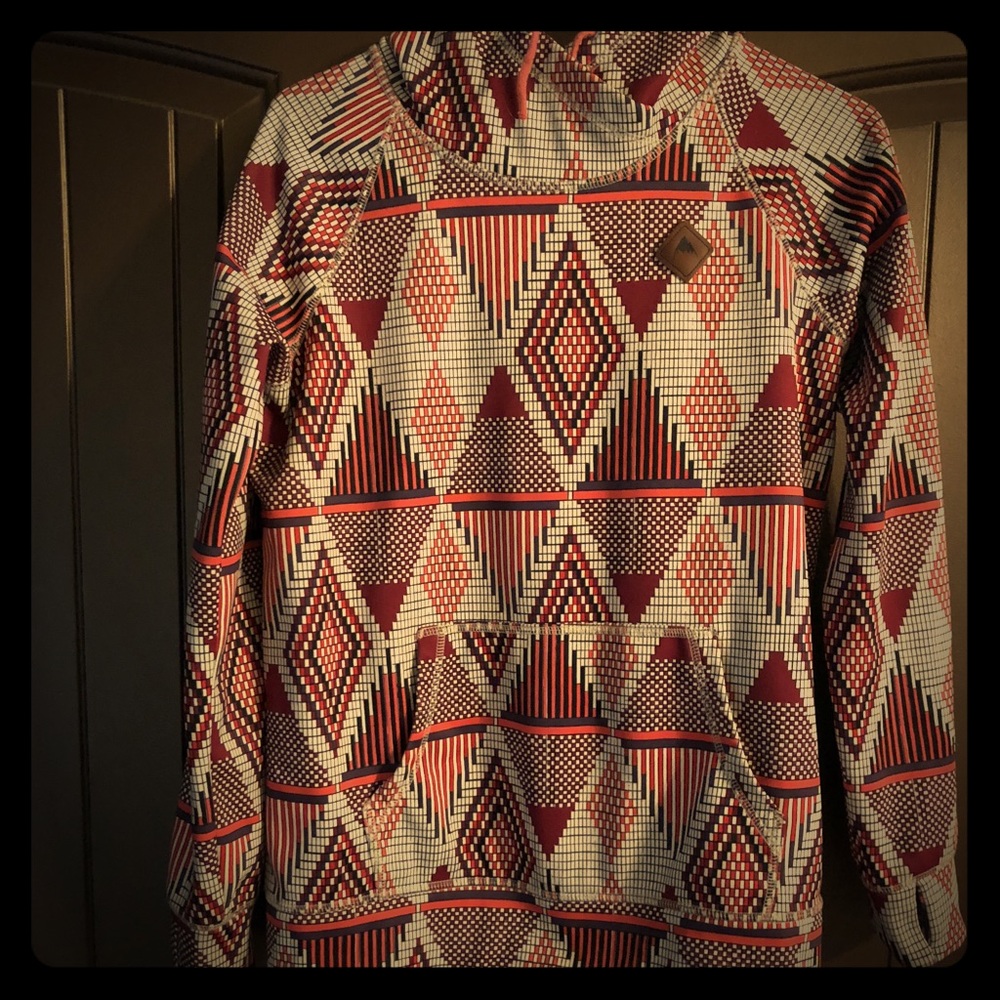 Burton fleece lined hoodie